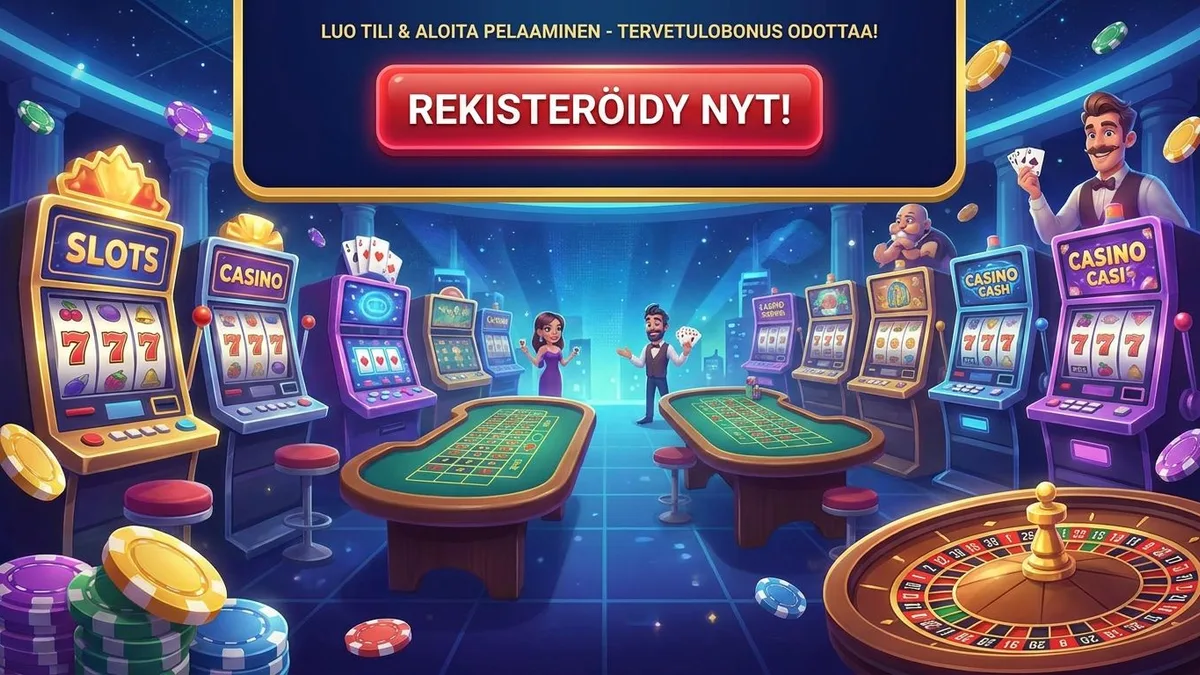 Rekisteröidy bonuksen kanssa